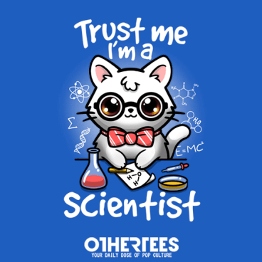 Trust a scientist cat