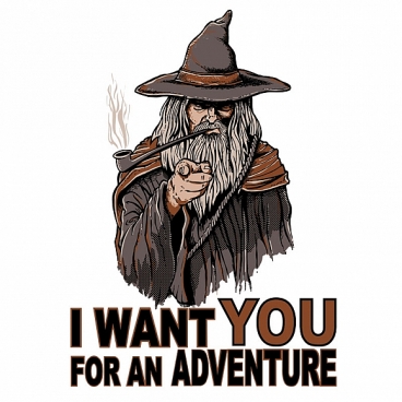 I WANT YOU FOR AN ADVENTURE