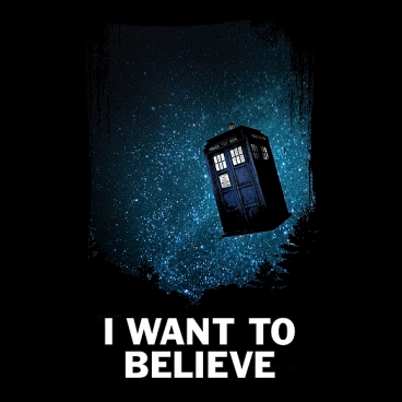 I want to believe