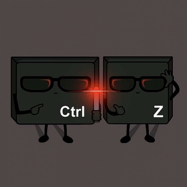 Ctrl+Z in Black!