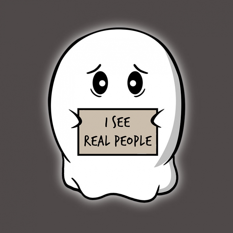 I see real people