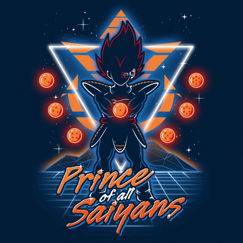 Retro Saiyan Prince