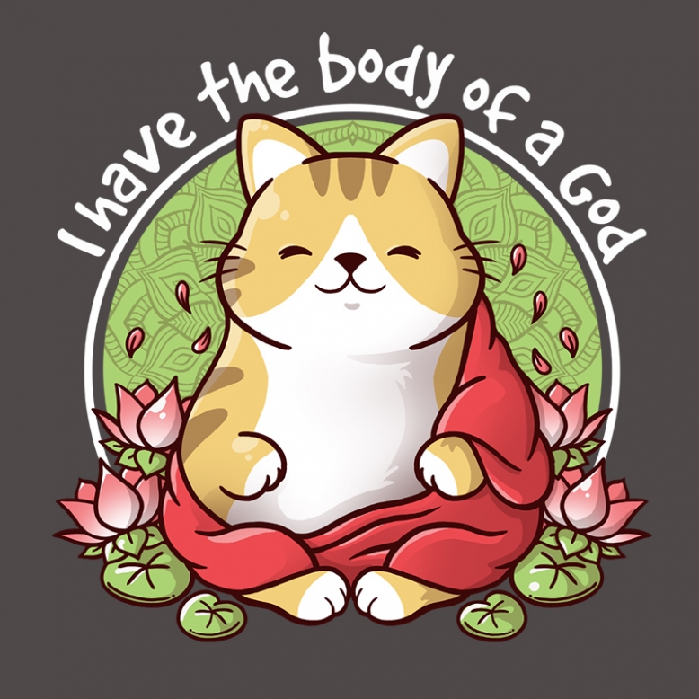 Cat body of a God