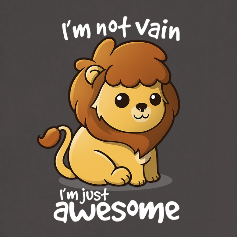 Vain lion