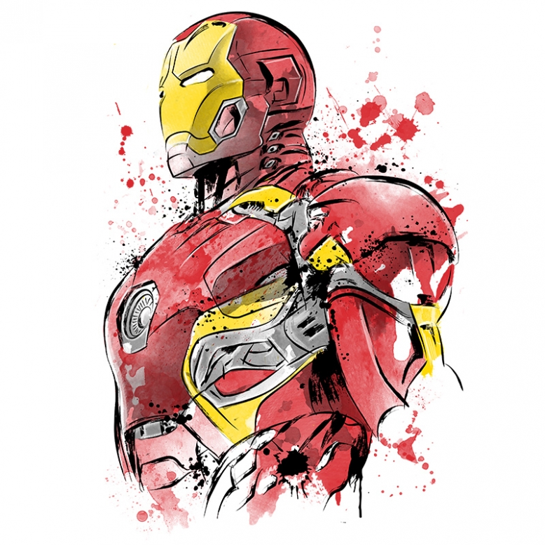 Iron Watercolor