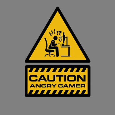 Angry gamer