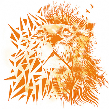 Geometric Lion