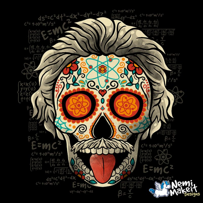 Calavera Einstein