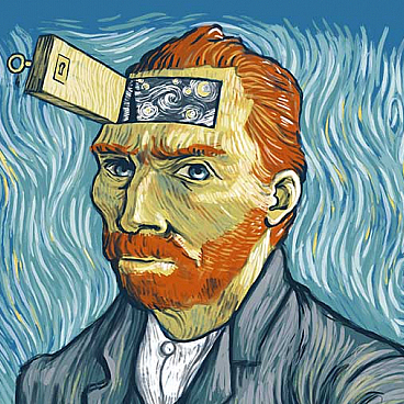Van Goghs door