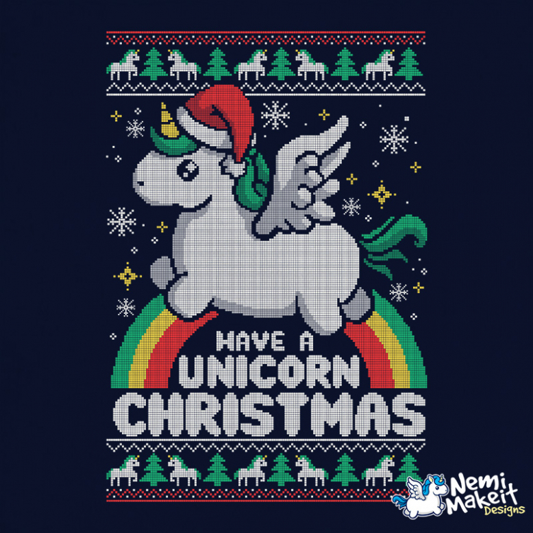 Unicorn christmas