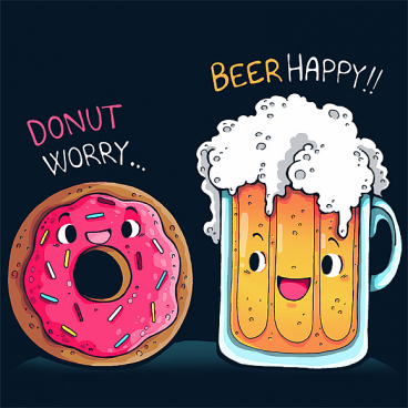 Donut Worry...Beer Happy!!