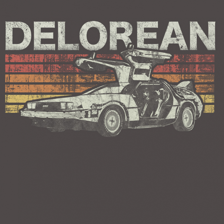 Retro Delorean