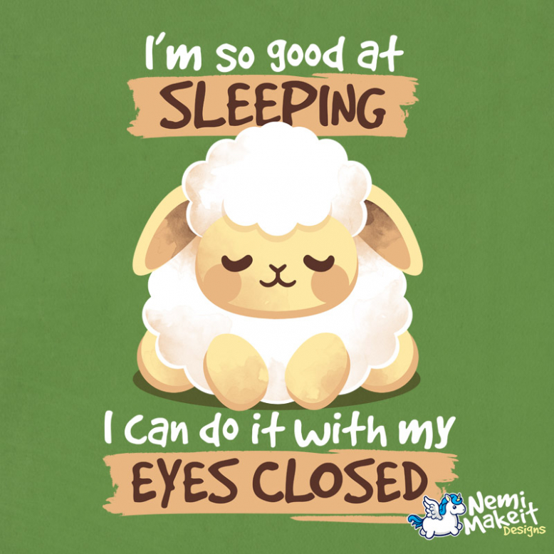 Sleeping sheep