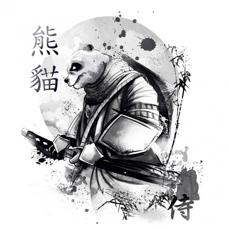 Samurai Panda