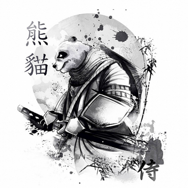 Samurai Panda