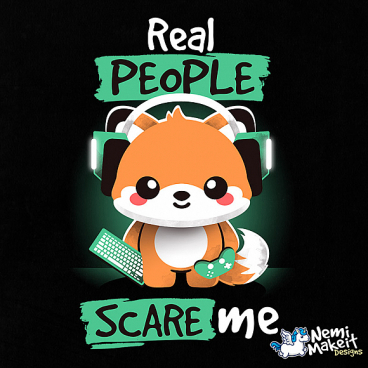 Real people scare me