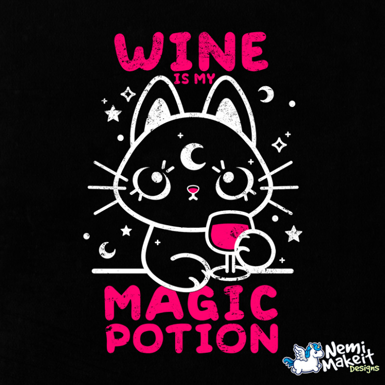Wine magic potion