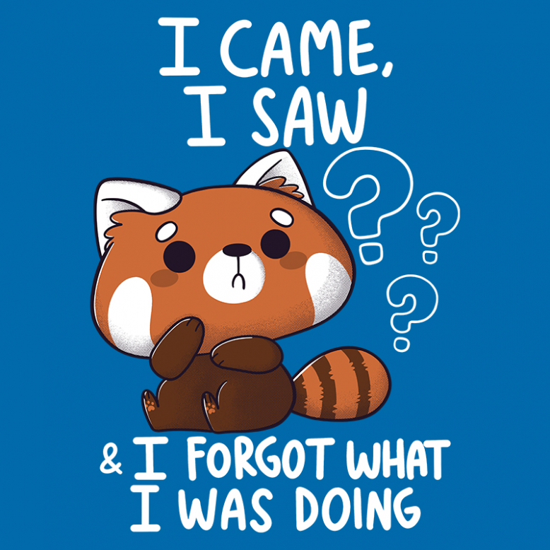 Forgetful Red Panda