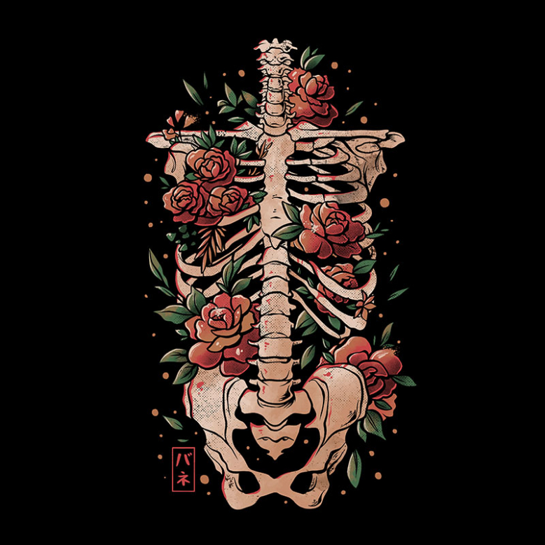 Bones and Flowers