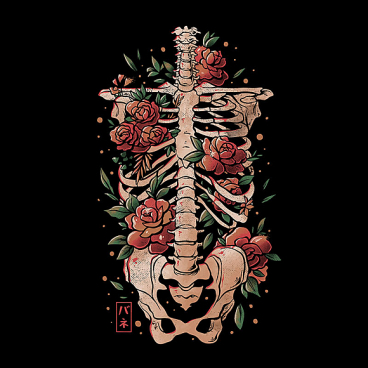 Bones and Flowers