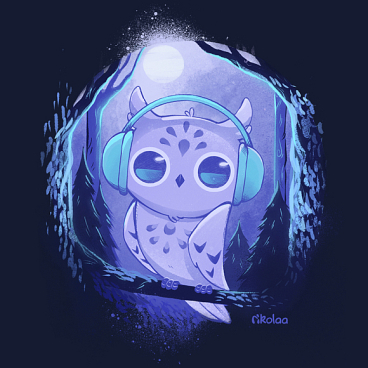 Winter owl music