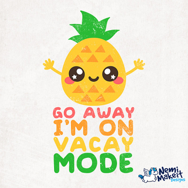 Pineapple vacay mode