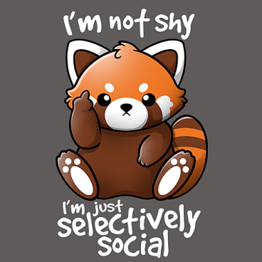 Shy Red Panda