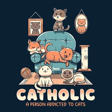 Catholic Means Addicted to Cats
