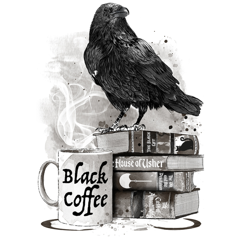 Coffee, Raven and Poe