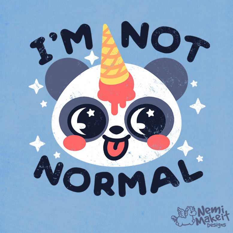 Pandacorn not normal