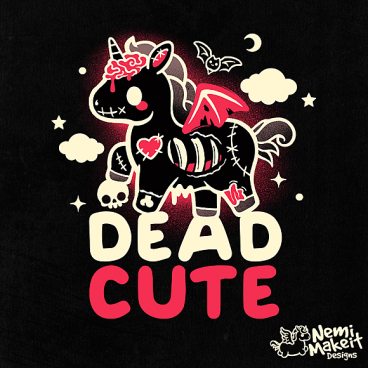 Dead cute unicorn