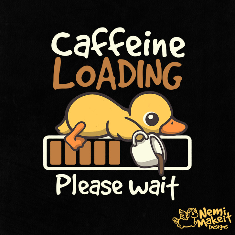 Caffeine loading duck