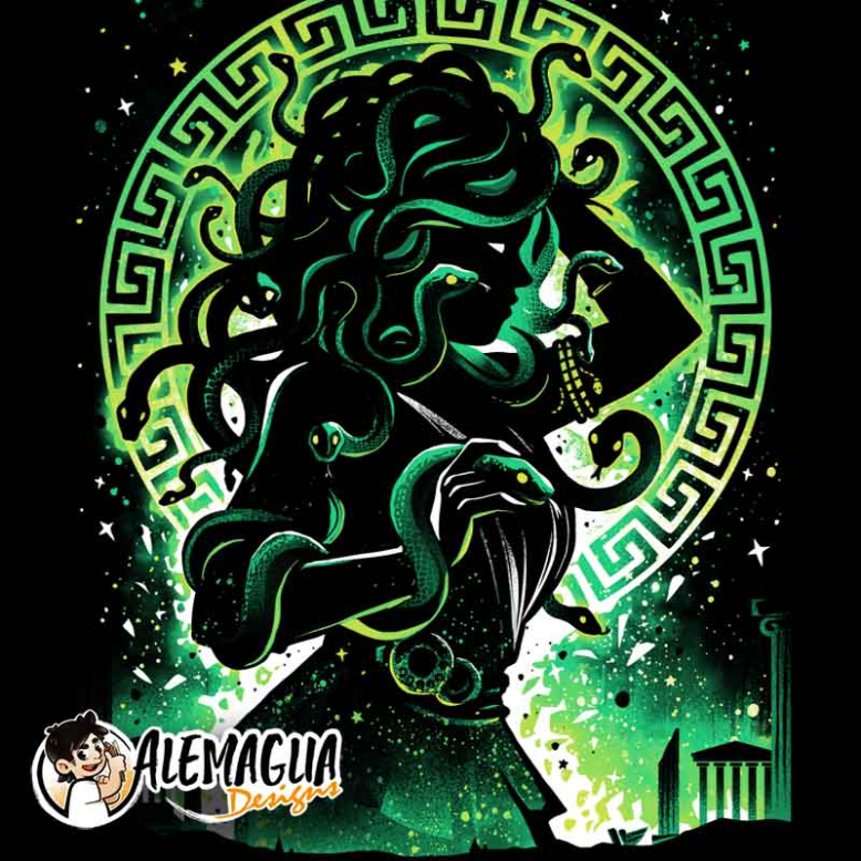 Medusa of the Petrifying Gaze