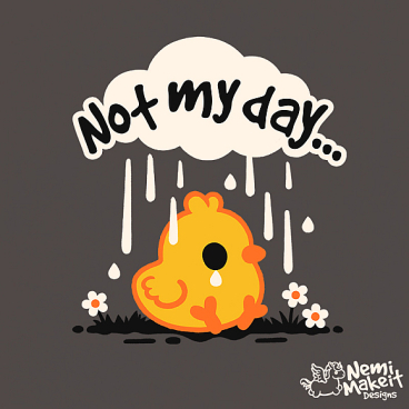 Not my day chick