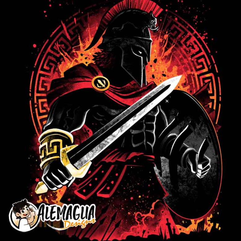 Ares God of War and Courage