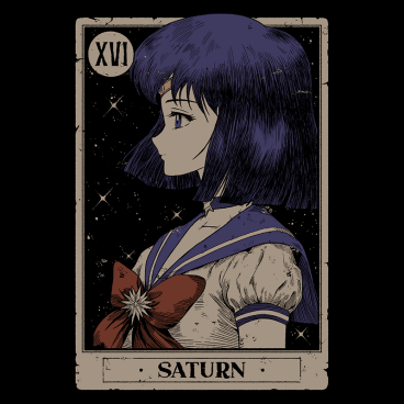 Saturn Tarot Card