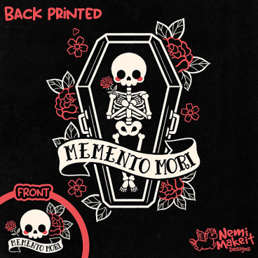 Memento Mori cute coffin