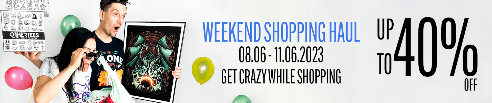 Weekend shopping haul! up to 40% off!