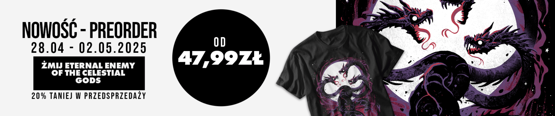 NOWOŚĆ PREORDER Żmij Eternal Enemy of the Celestial Gods