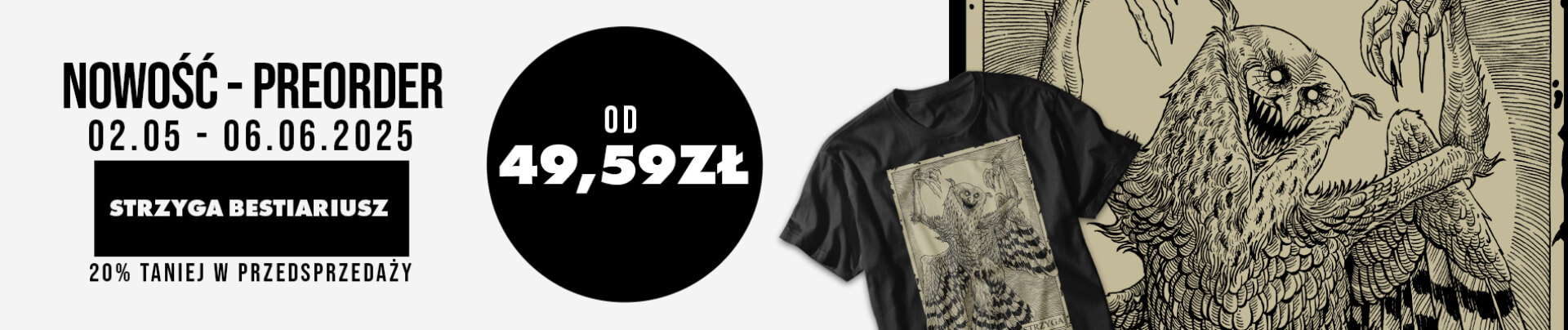 NOWOŚĆ PREORDER -Strzyga Bestiariusz