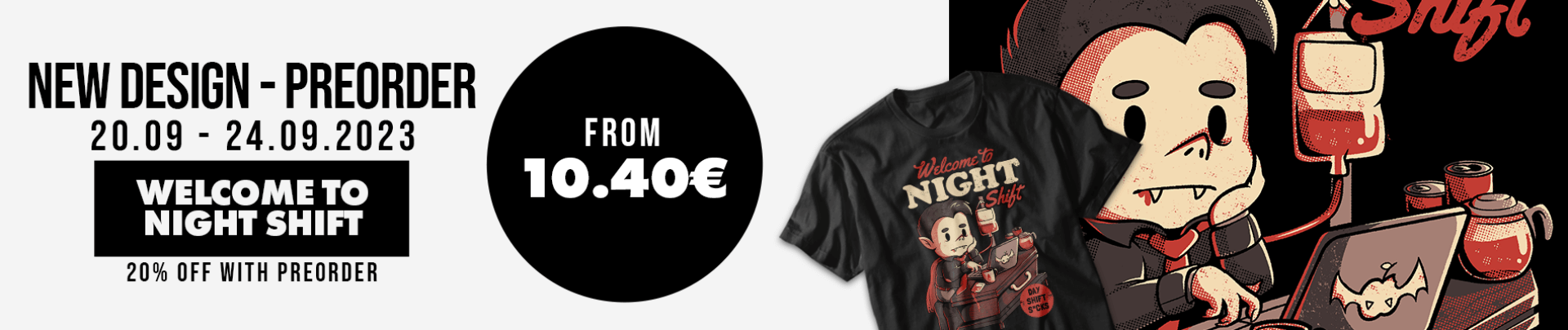 NEW-PREORDER Night shift