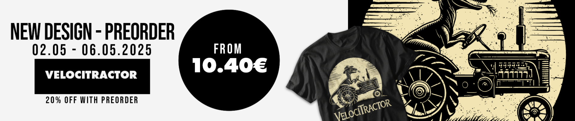 PREORDER- VelociTractor 