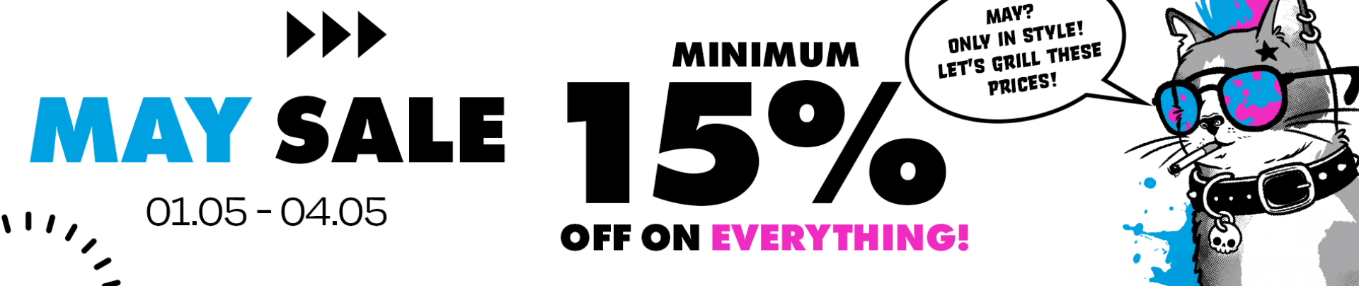 May sale!