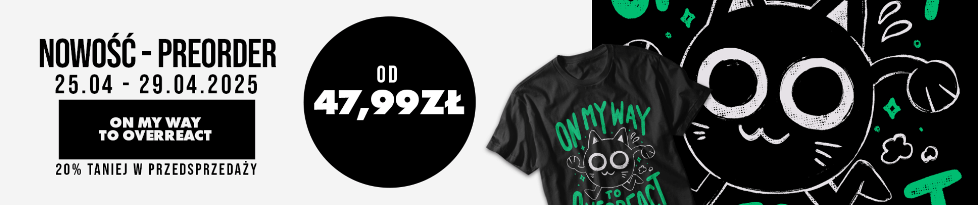 NOWOŚĆ PREORDER On My Way to Overreact