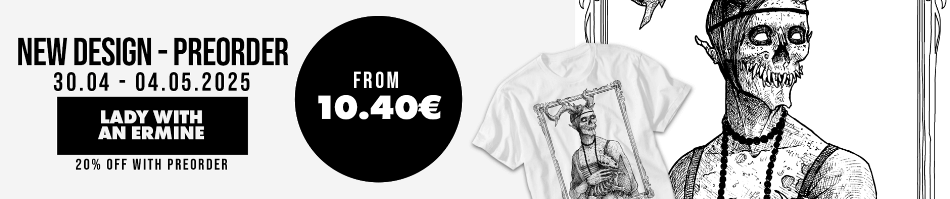 PREORDER- Lady with an Ermine