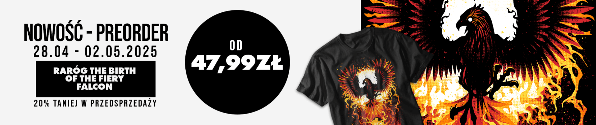 NOWOŚĆ PREORDER Raróg The Fiery Falcon 