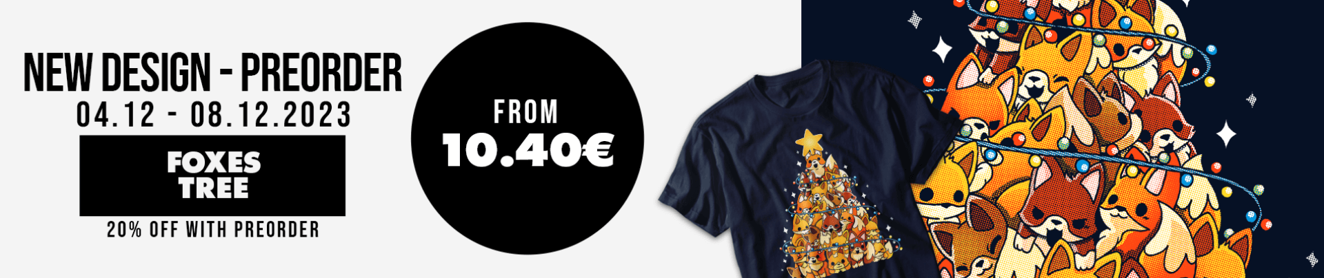 PREORDER-NEW DESIGNS Foxes tree