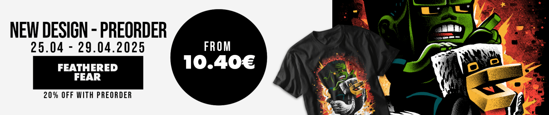 PREORDER- Feathered Fear 