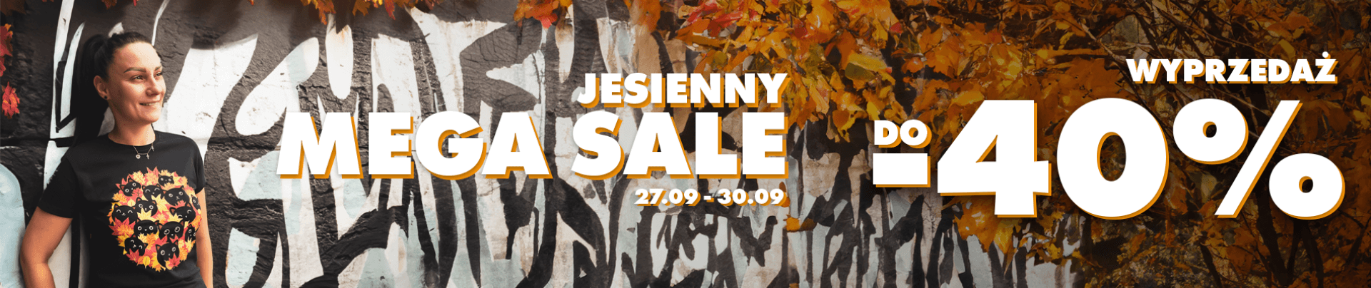 Jesienny mega sale! do -40% taniej