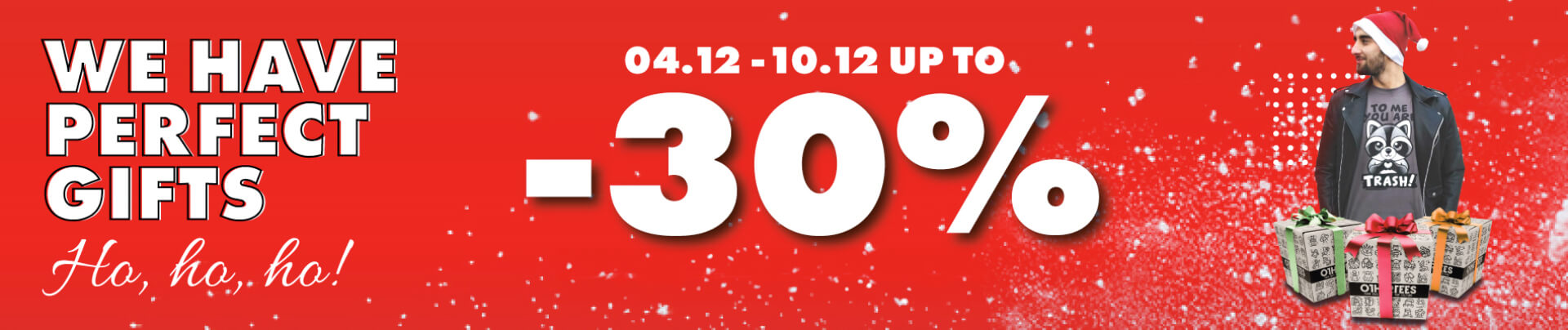 Ho,ho ho! Up to 30% off! 
